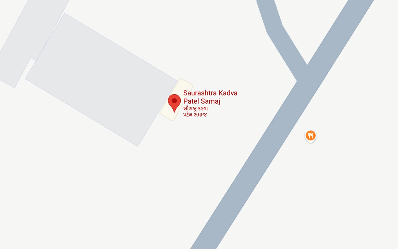 Map showing Saurashtra Kadva Patel Samaj in Sector 12B, Gandhinagar